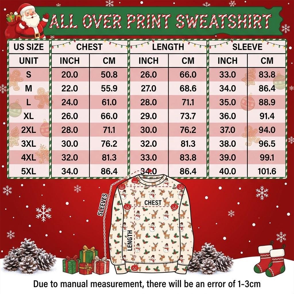 Custom Funny Hairy Chest Ugly Christmas Sweater, Fake Abs Santa Sweatshirt for Men, Hilarious Xmas Party Pullo – view 4