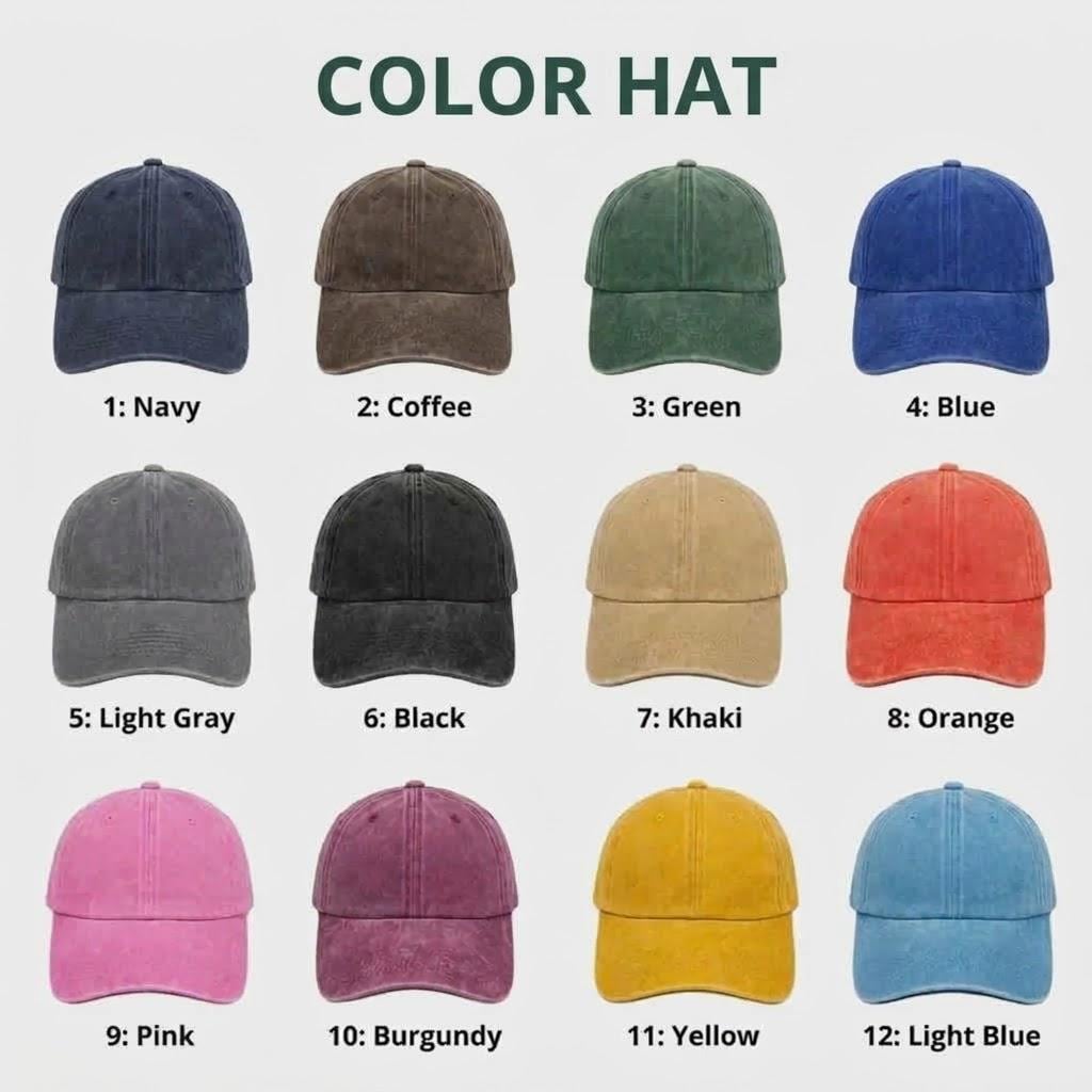 Embroidered Merry And Bright Hat: Christmas Tree Washed Cotton Cap, Vintage Holiday Dad Hat – view 5